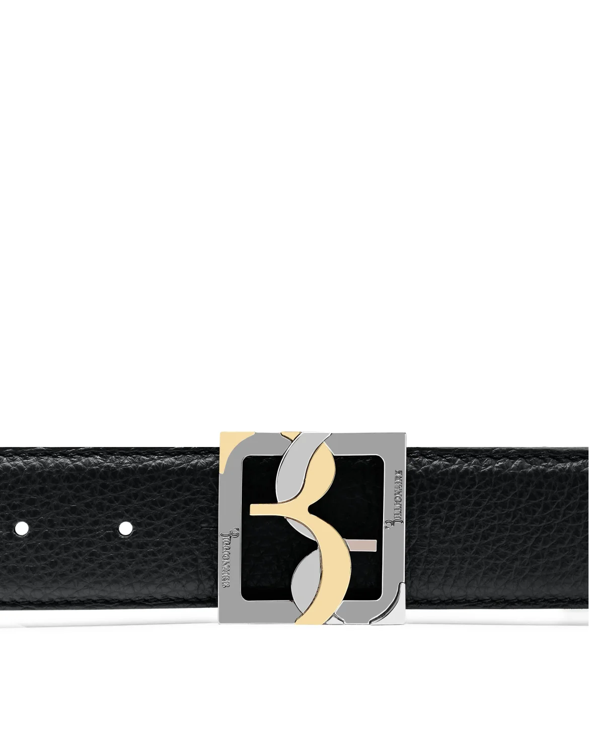 Belt Double B, цвет: Черный