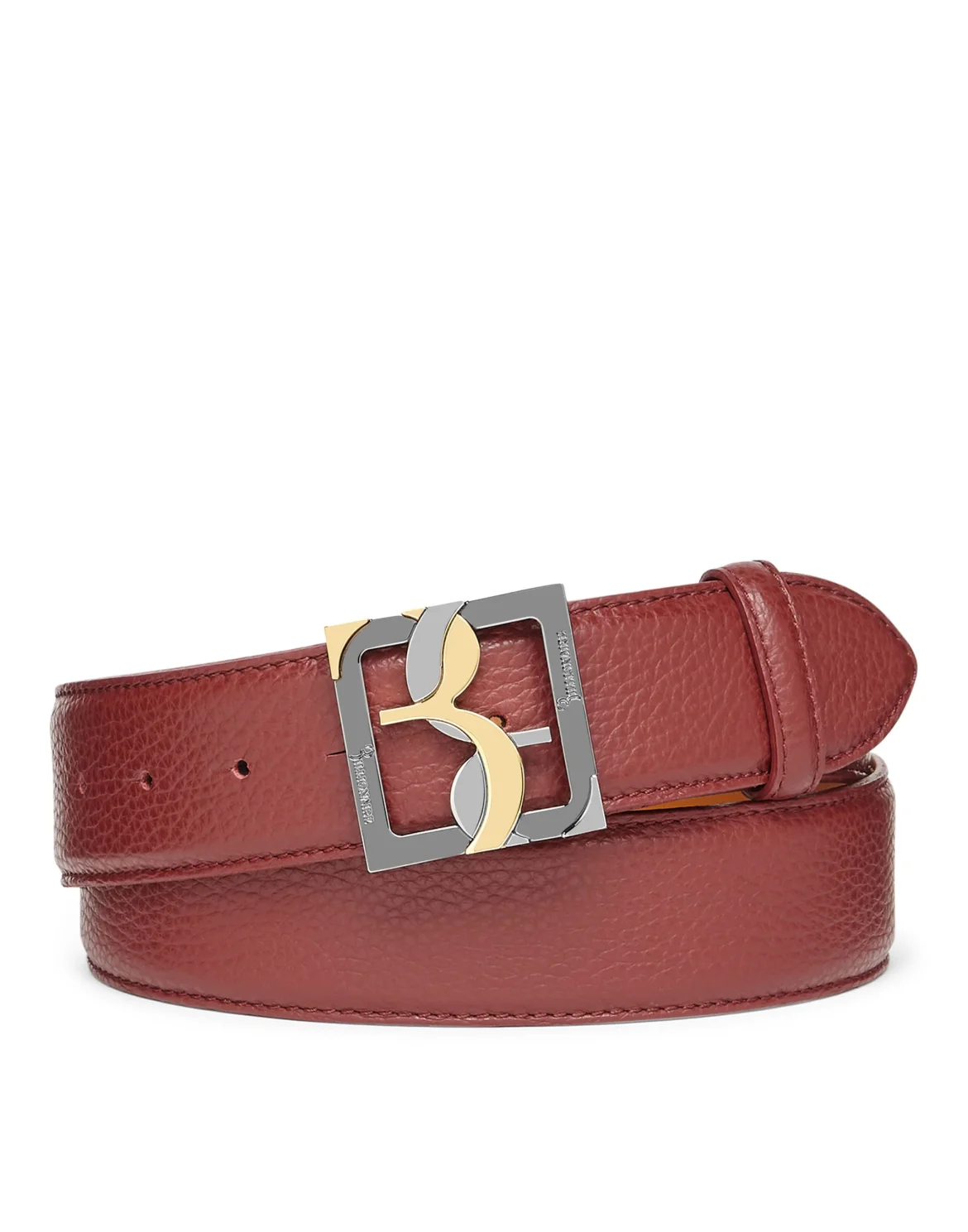 Belt Double B, цвет: Красный