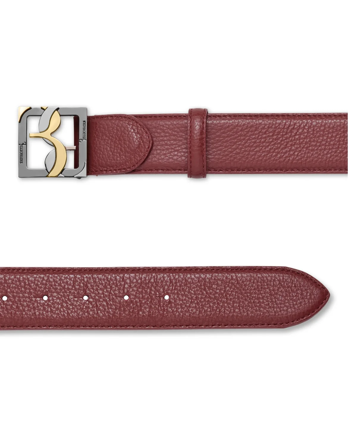 Belt Double B, цвет: Красный