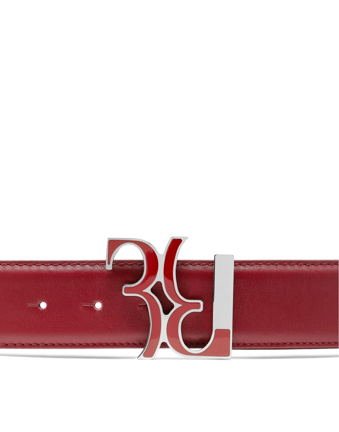Belt Double B, цвет: Красный