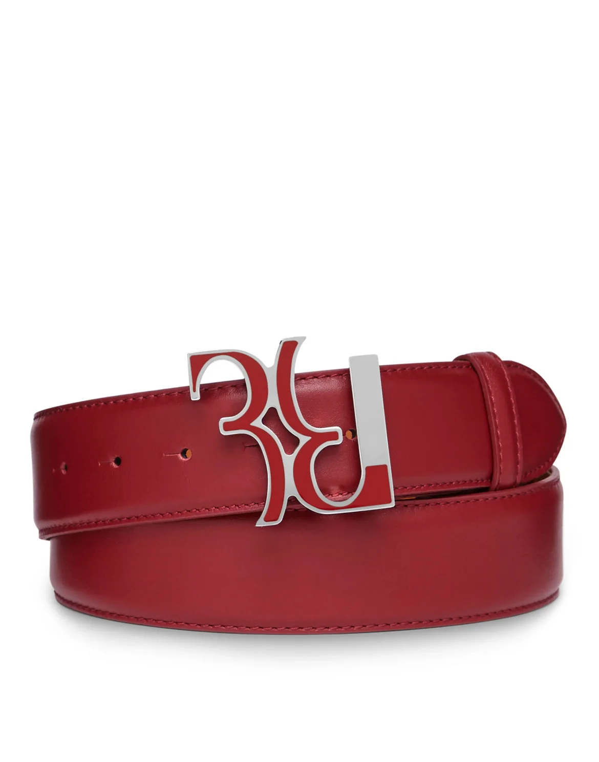 Belt Double B, цвет: Красный