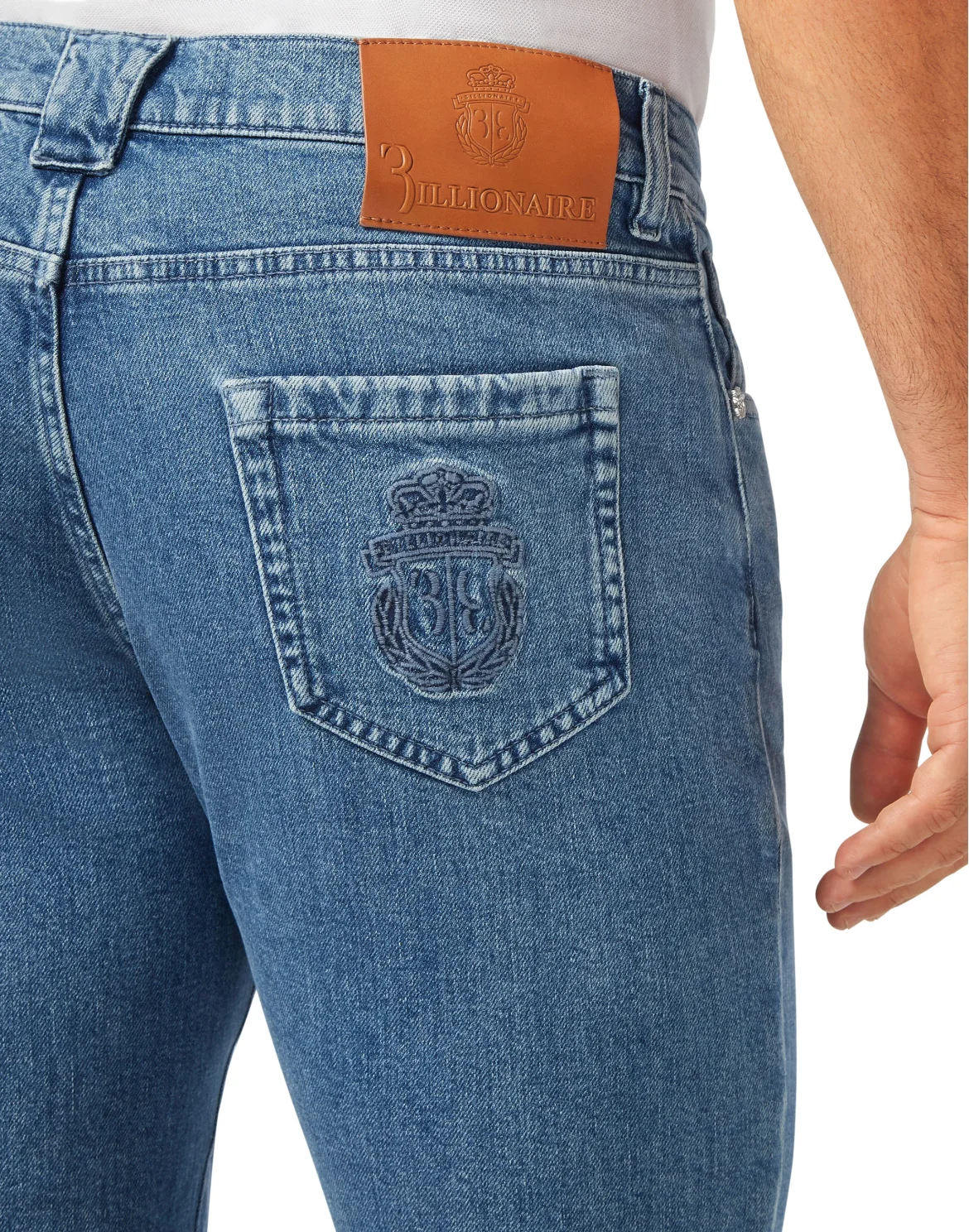 Super Straight Cut Crest, цвет: Голубой