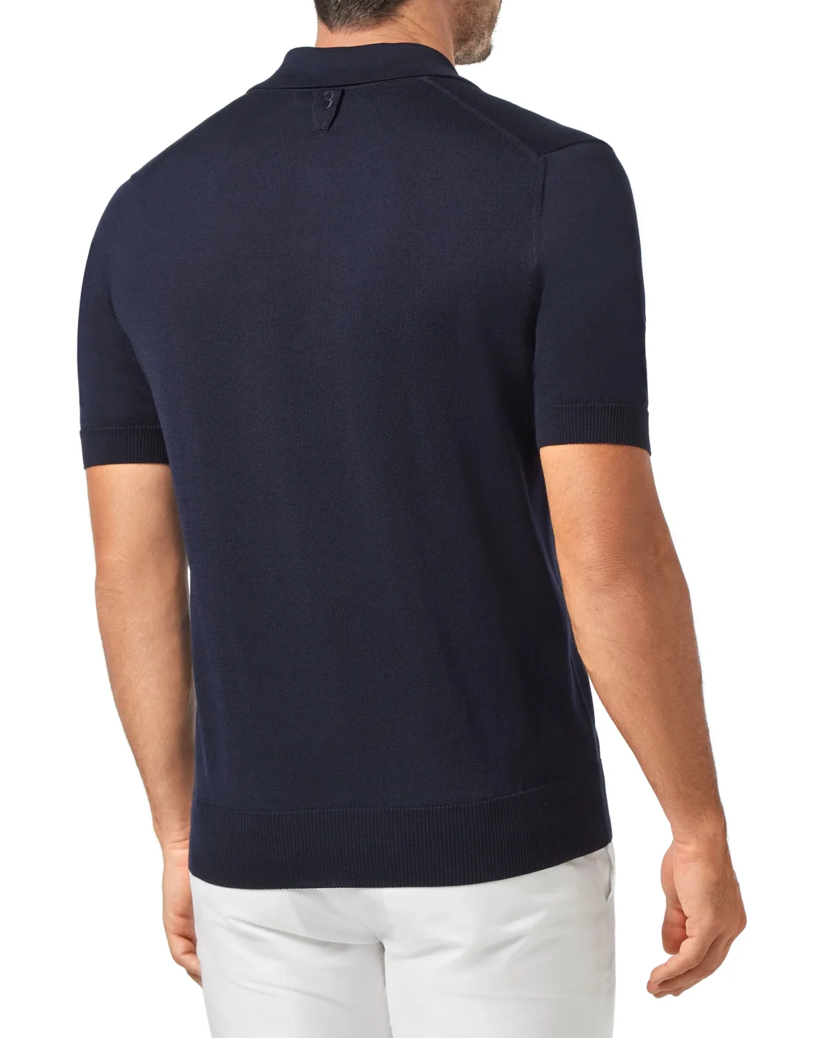 Pullover Polo-Neck SS Crest, цвет: Синий