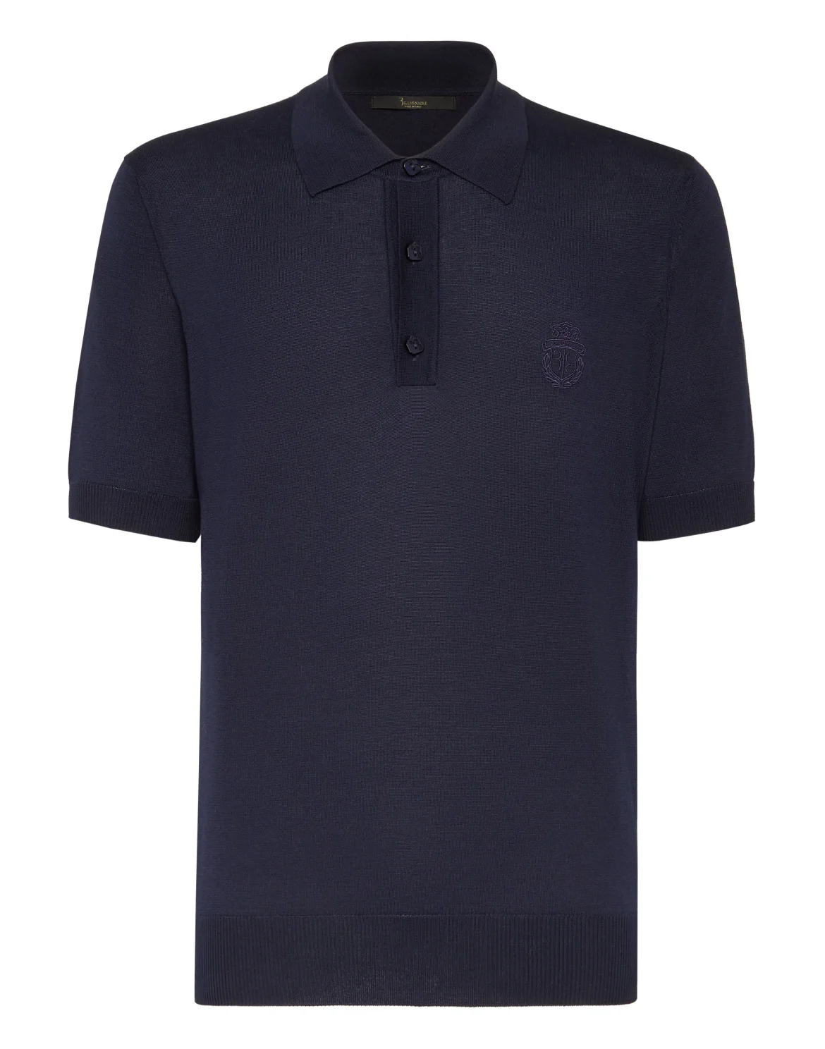 Pullover Polo-Neck SS Crest, цвет: Синий