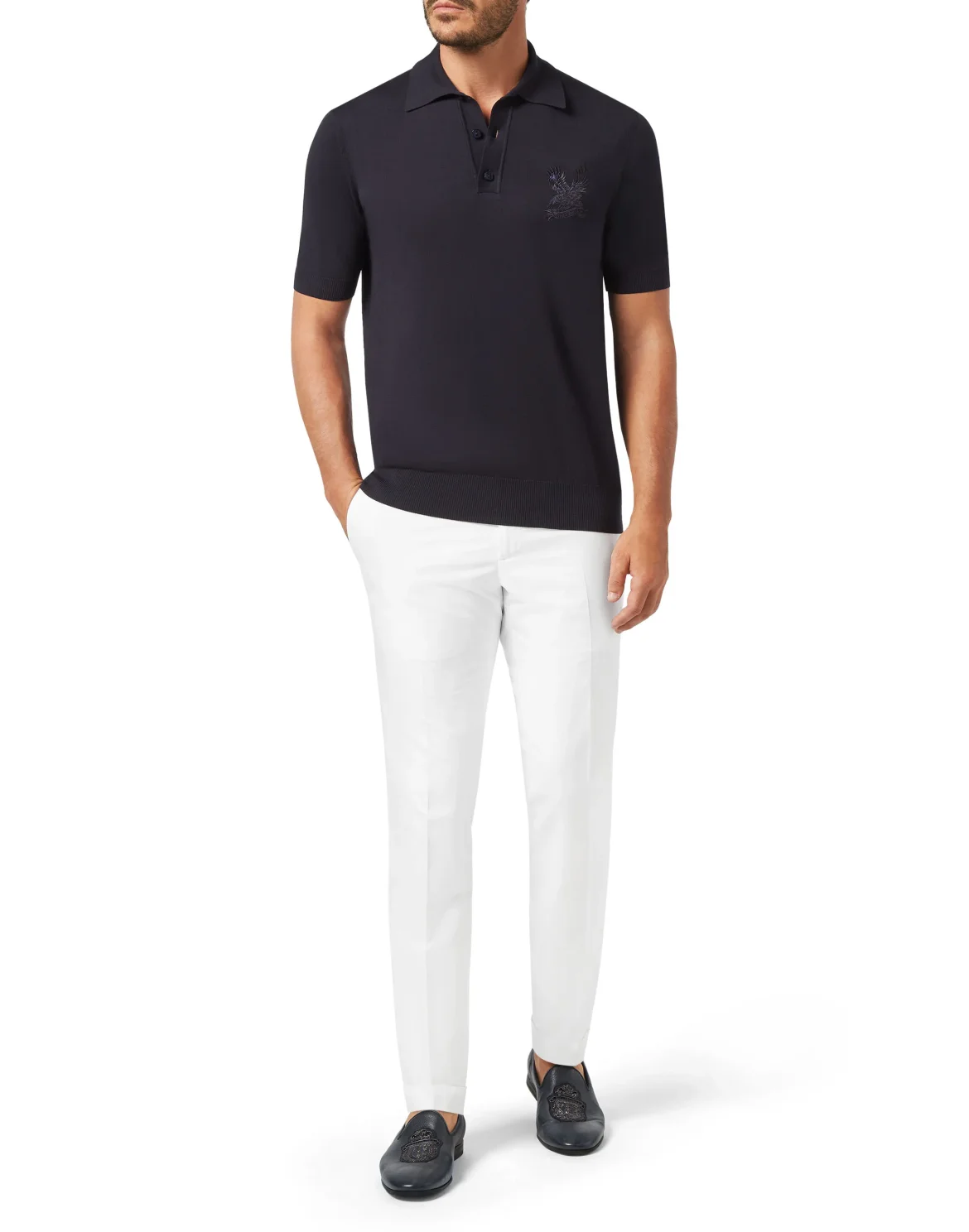 Pullover Polo-Neck SS Falcon, цвет: Синий