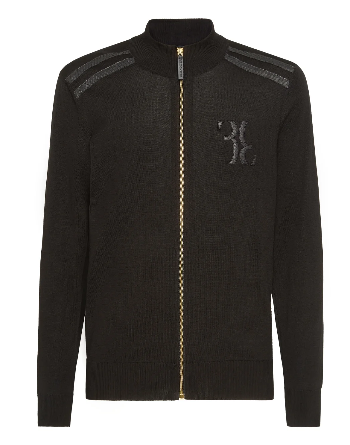 Pullover full zip Luxury, цвет: Черный