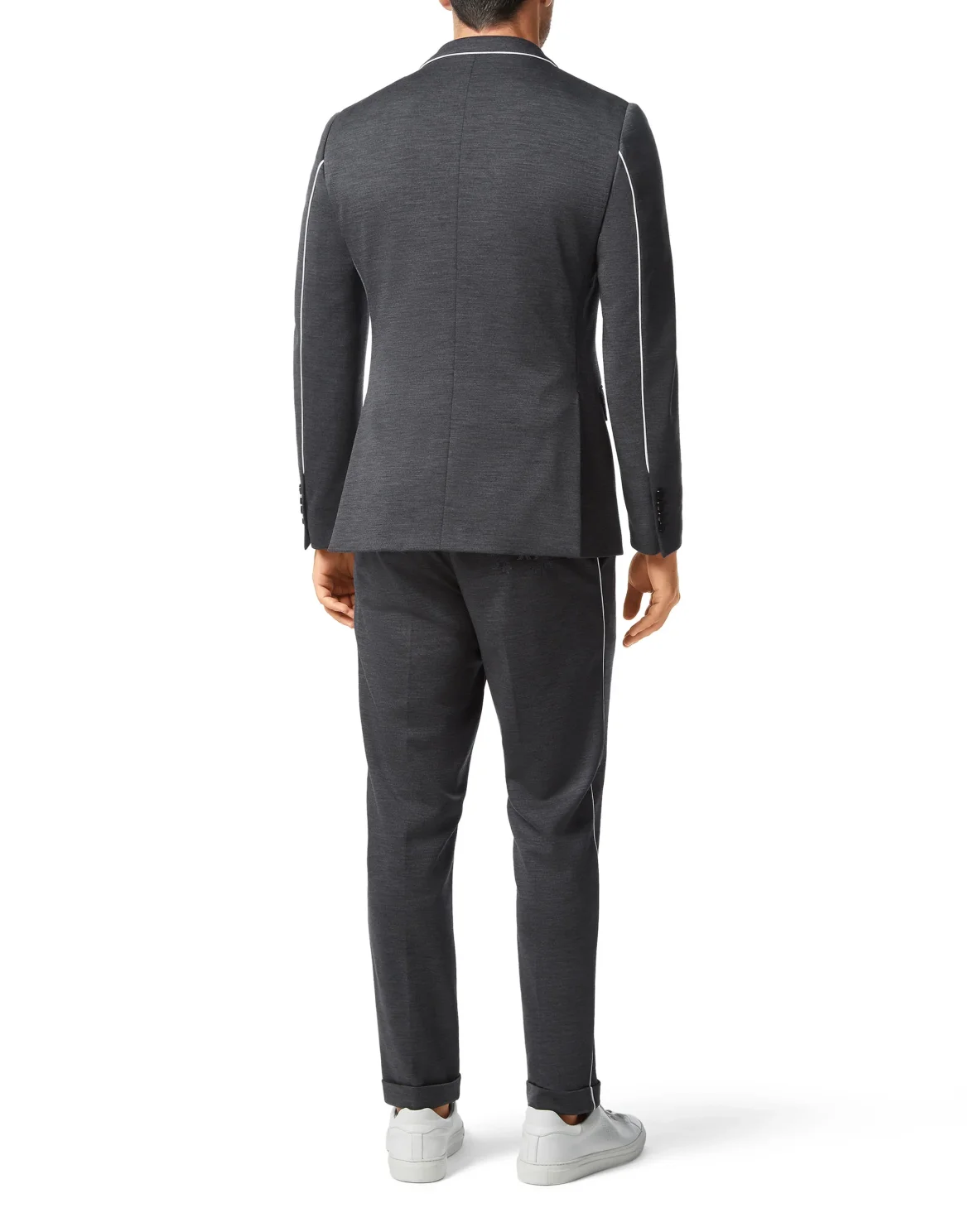 Blazer Super Slim Fit Baroque Double B, цвет: Серый