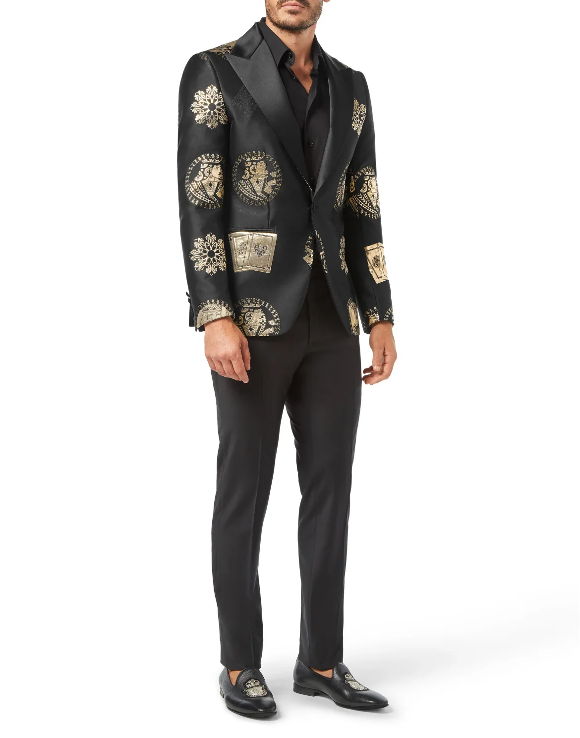 Blazer Super Slim Fit Casinò, цвет: Черный
