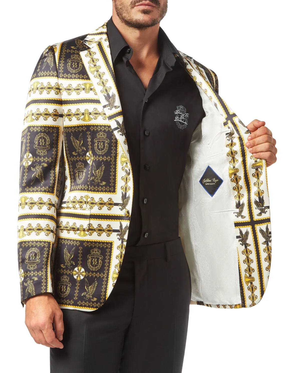 Blazer Super Slim Fit Falcon, цвет: Белый
