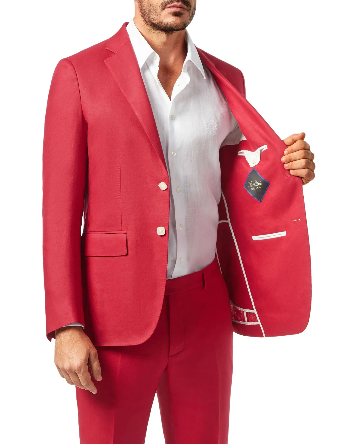 Blazer Tailored Fit Crest, цвет: Красный