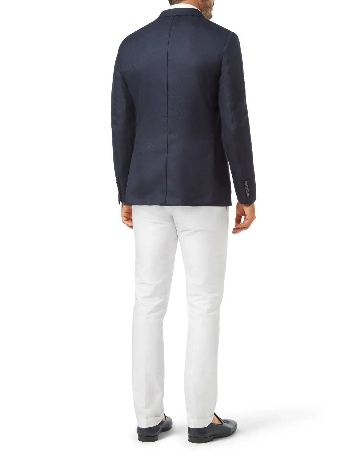Blazer Slim Fit Crest, цвет: Синий