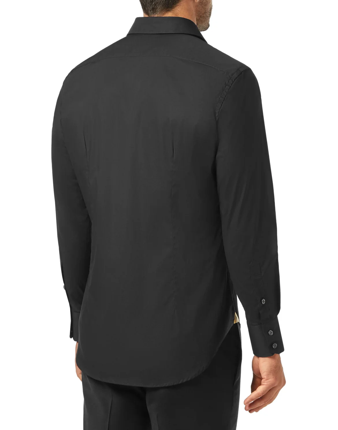 Shirt Silver Cut LS/Milano Crest, цвет: Черный