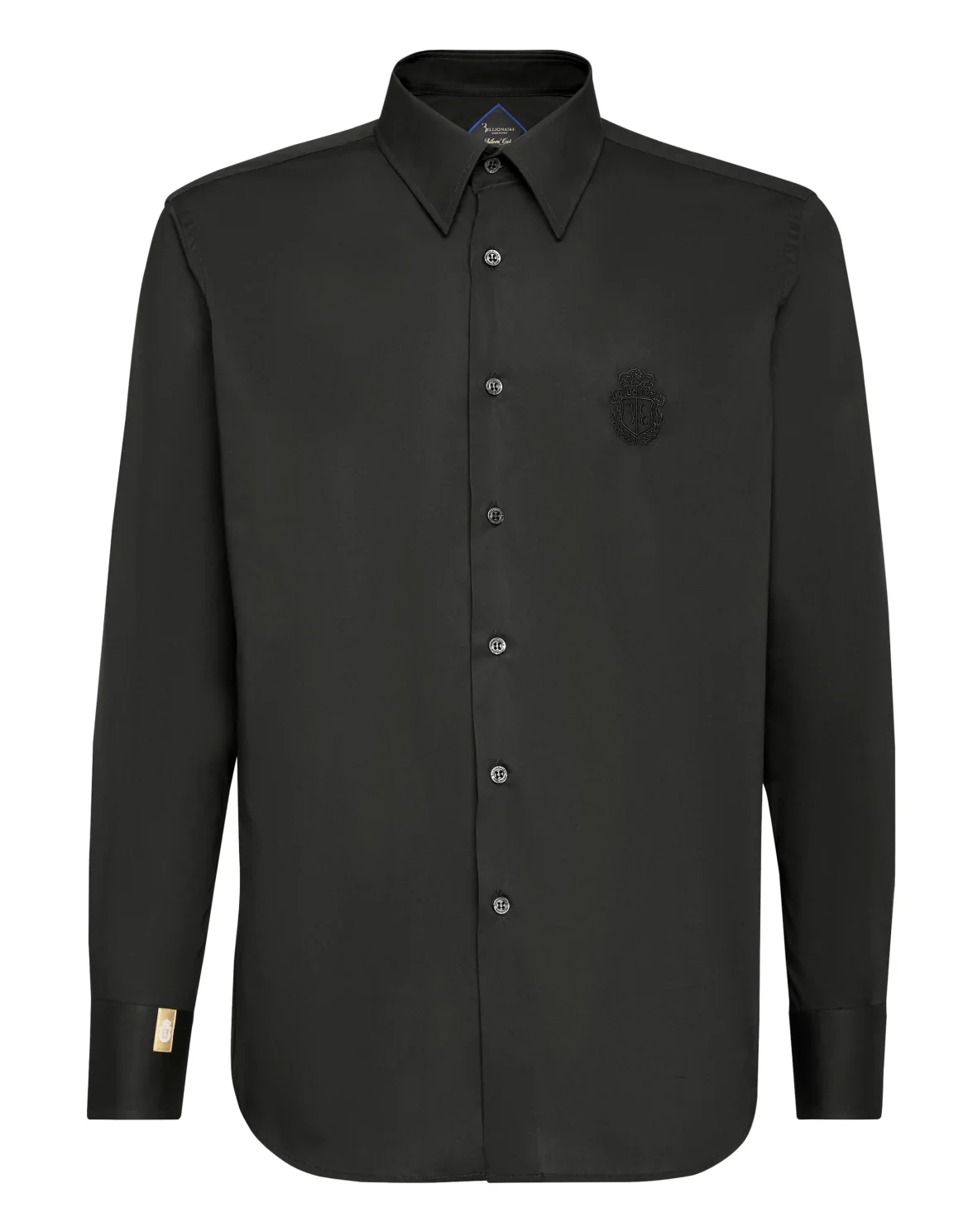 Shirt Silver Cut LS/Milano Crest, цвет: Черный