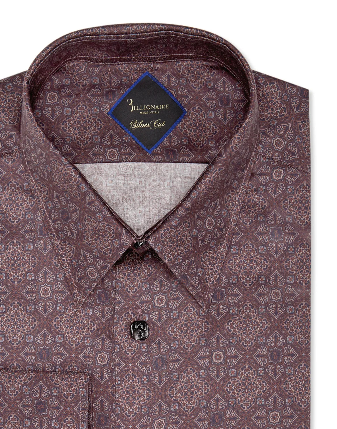 Shirt Silver Cut LS/Milano Floral Geometric, цвет: Красный