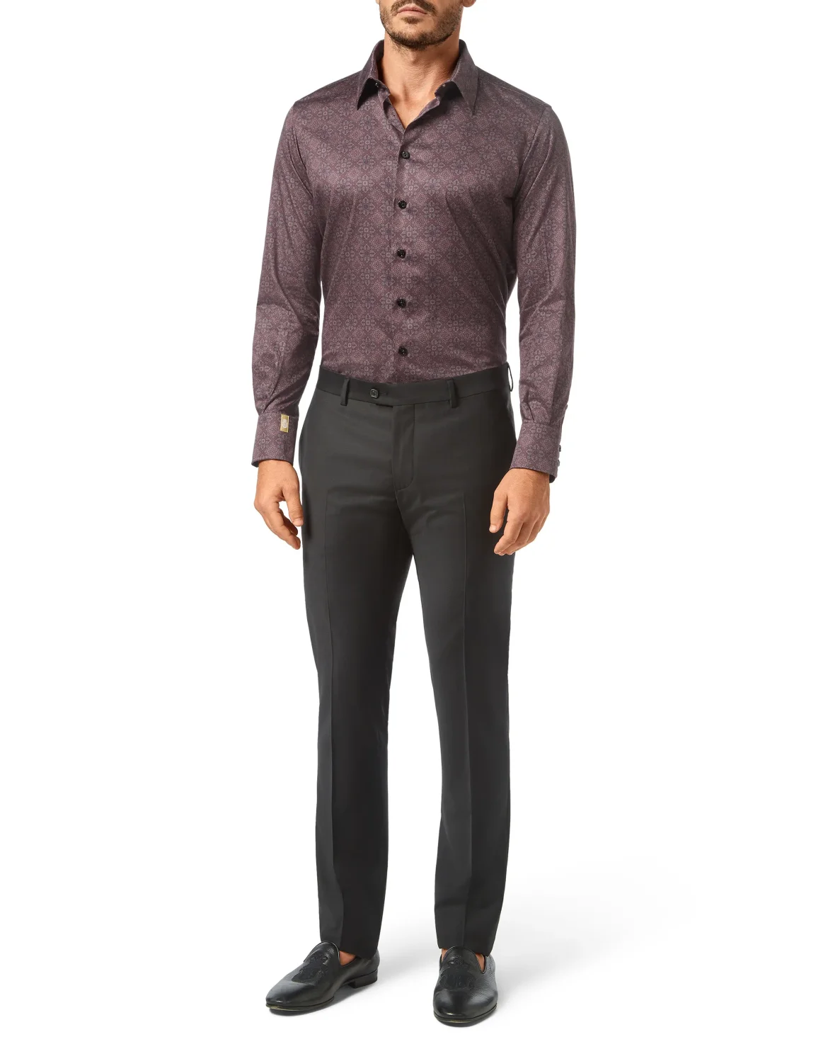 Shirt Silver Cut LS/Milano Floral Geometric, цвет: Красный