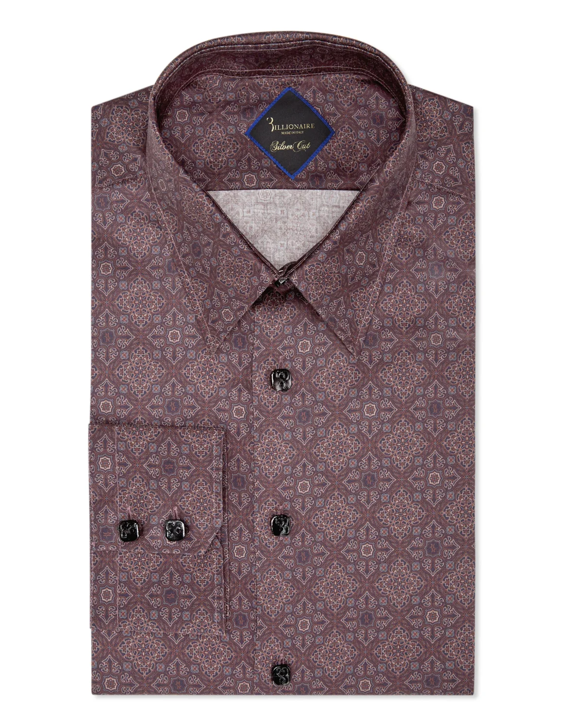Shirt Silver Cut LS/Milano Floral Geometric, цвет: Красный