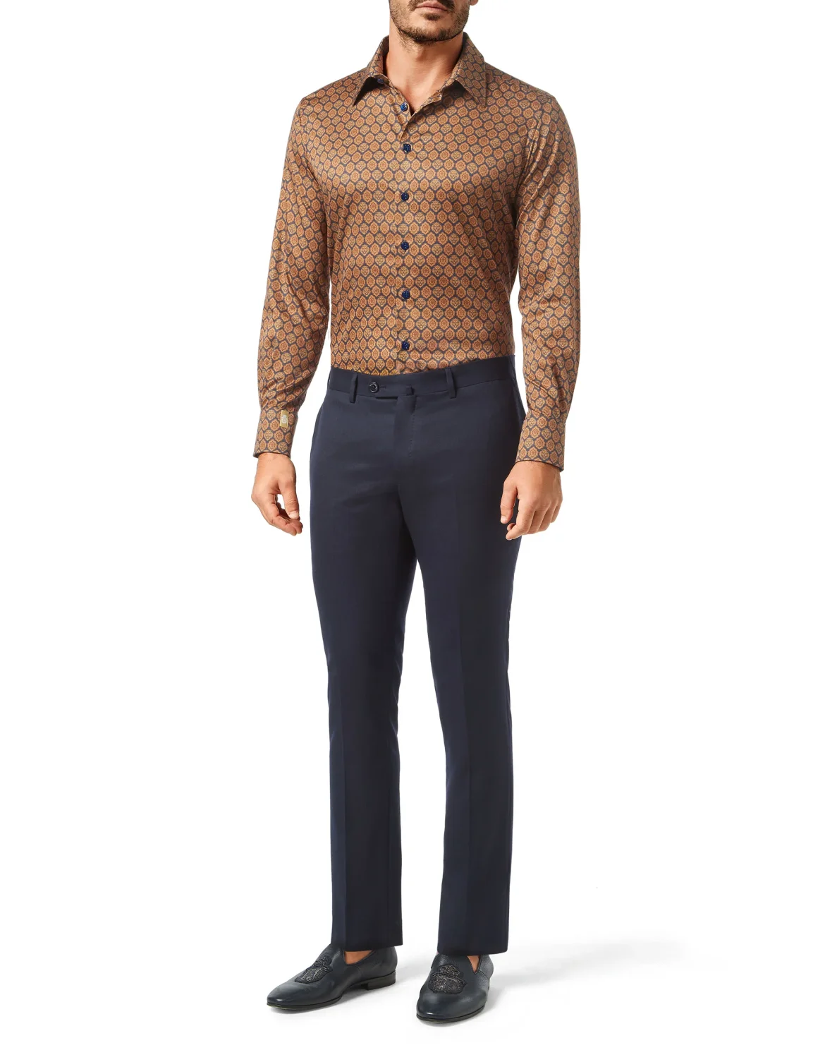 Shirt Silver Cut LS/Flavio Lion, цвет: Бежевый
