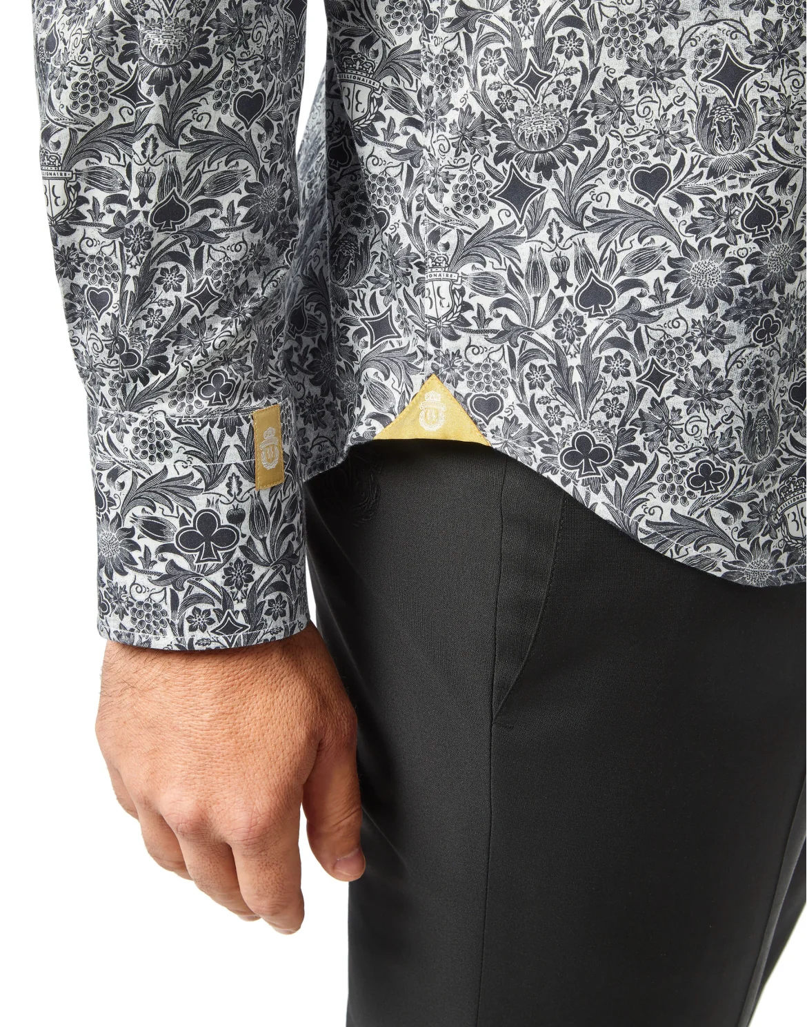 Shirt Silver Cut LS/Milano Casinò, цвет: Черный