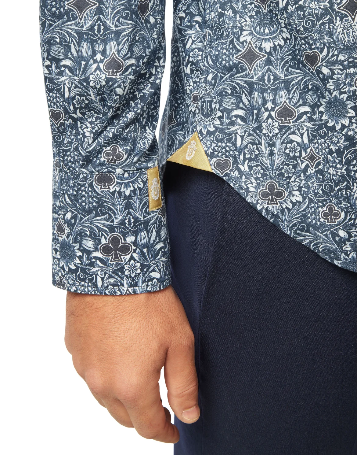 Shirt Silver Cut LS/Milano Casinò, цвет: Синий