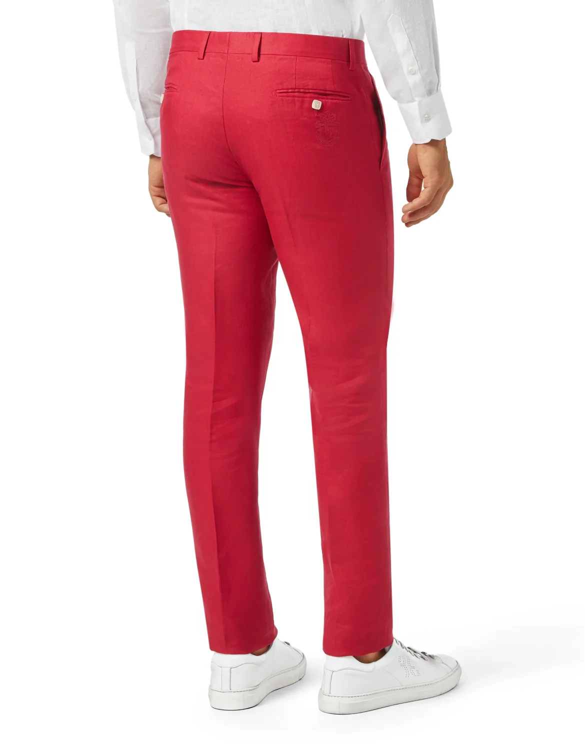 Trousers Tailored Fit Crest, цвет: Красный