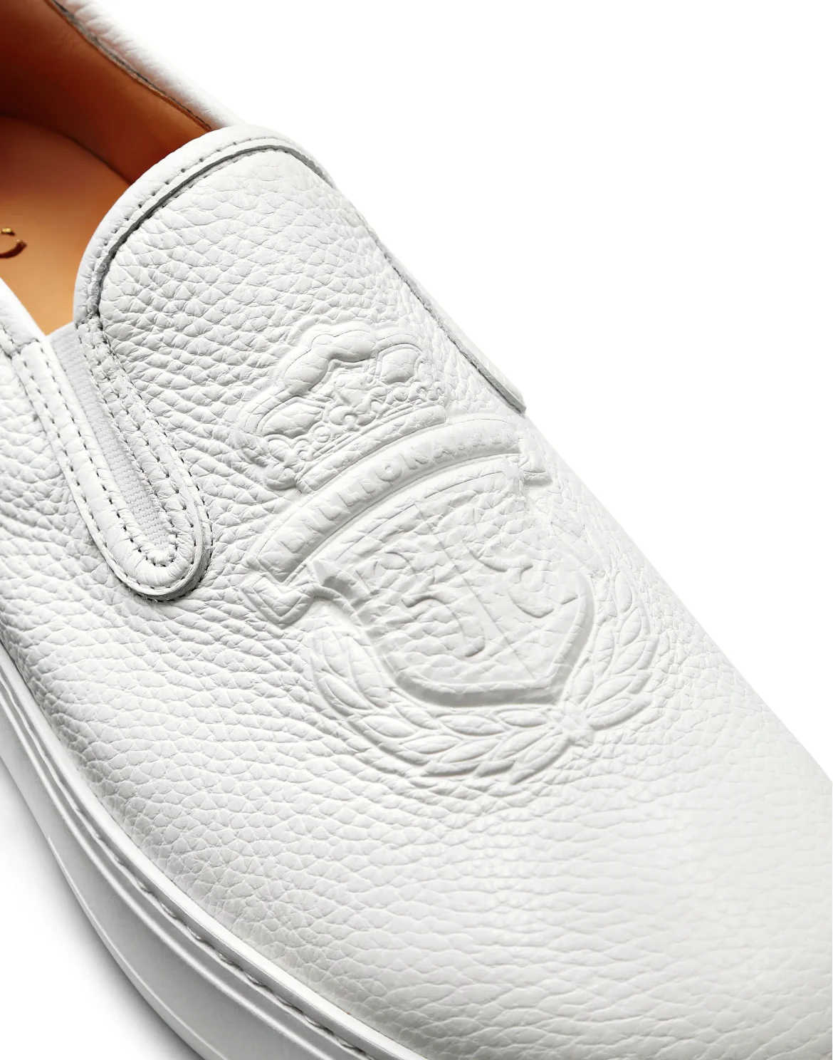 Slip On Crest, цвет: Белый