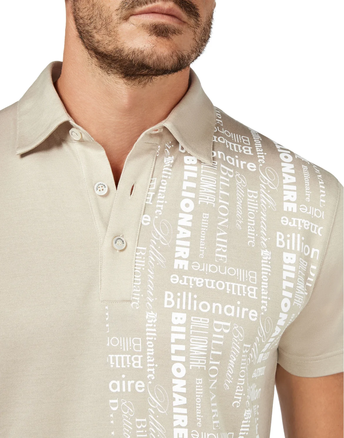 Polo shirt SS Istitutional, цвет: Бежевый