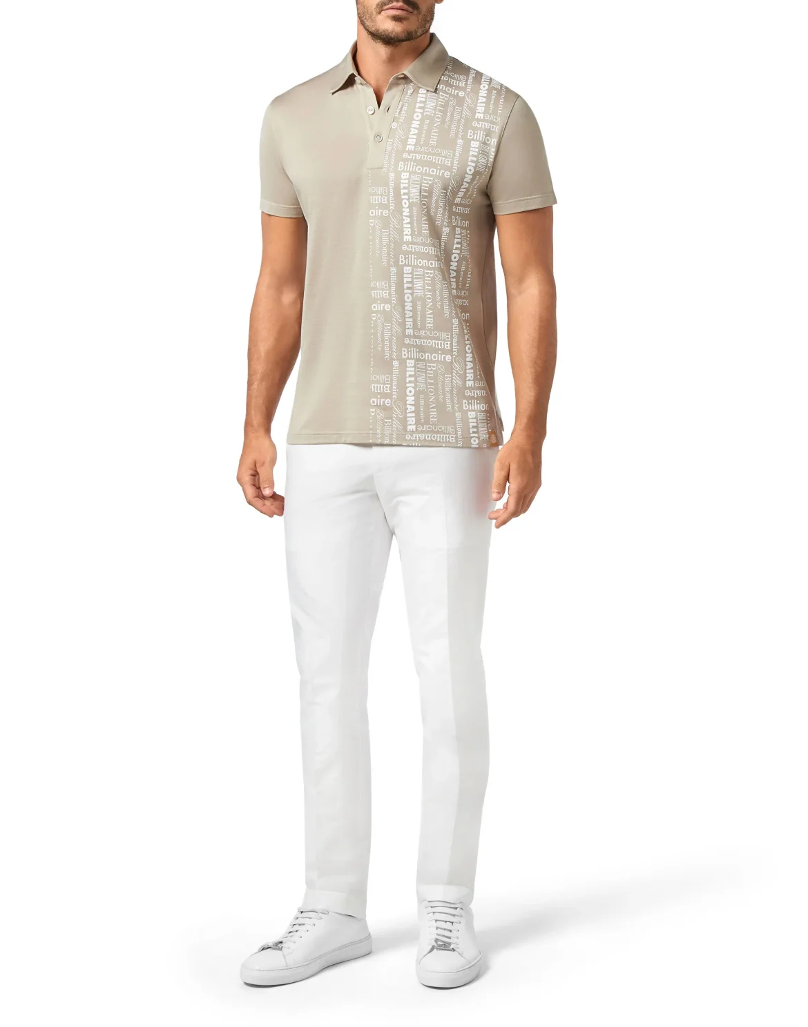 Polo shirt SS Istitutional, цвет: Бежевый