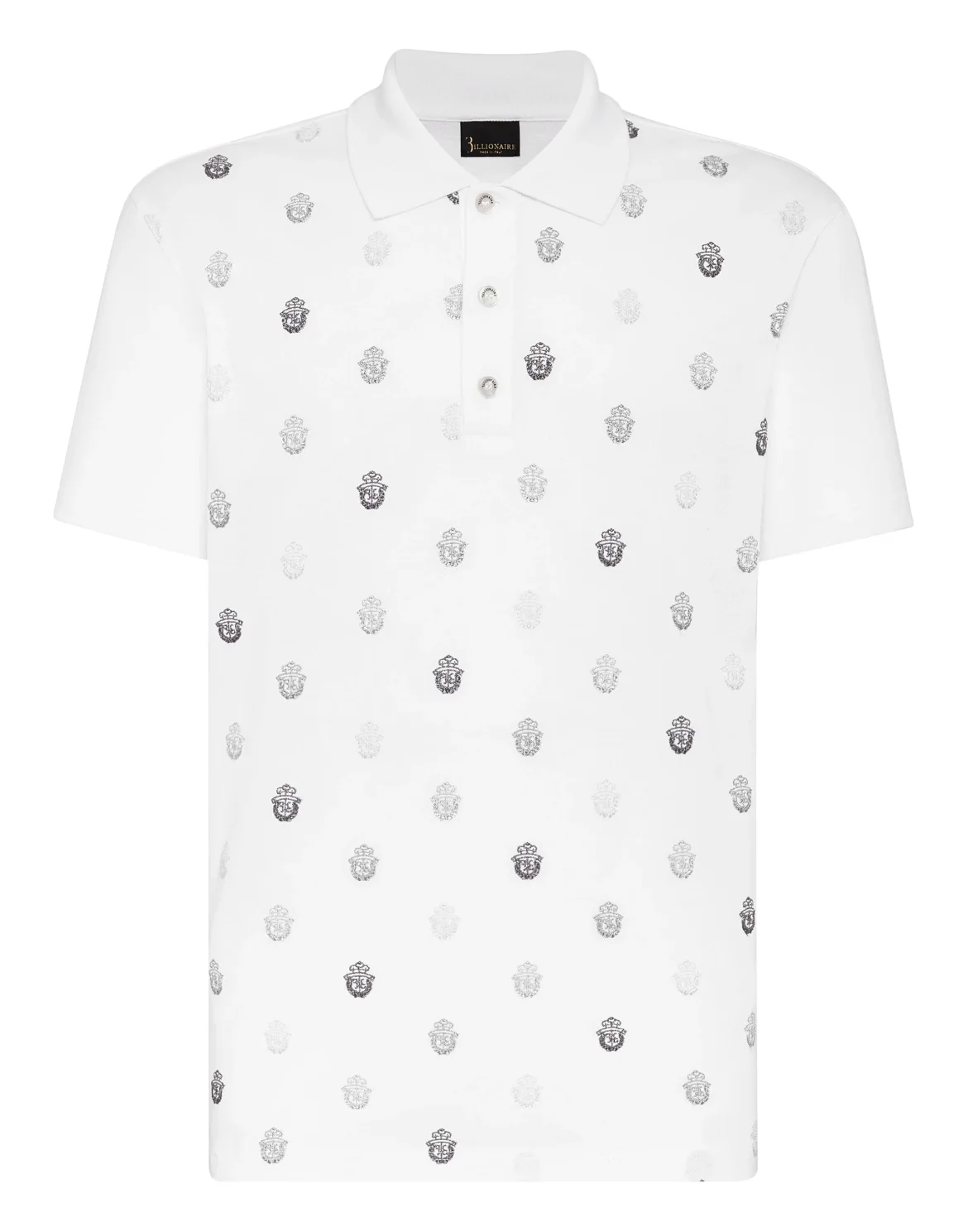 Polo shirt SS All over Crest, цвет: Белый