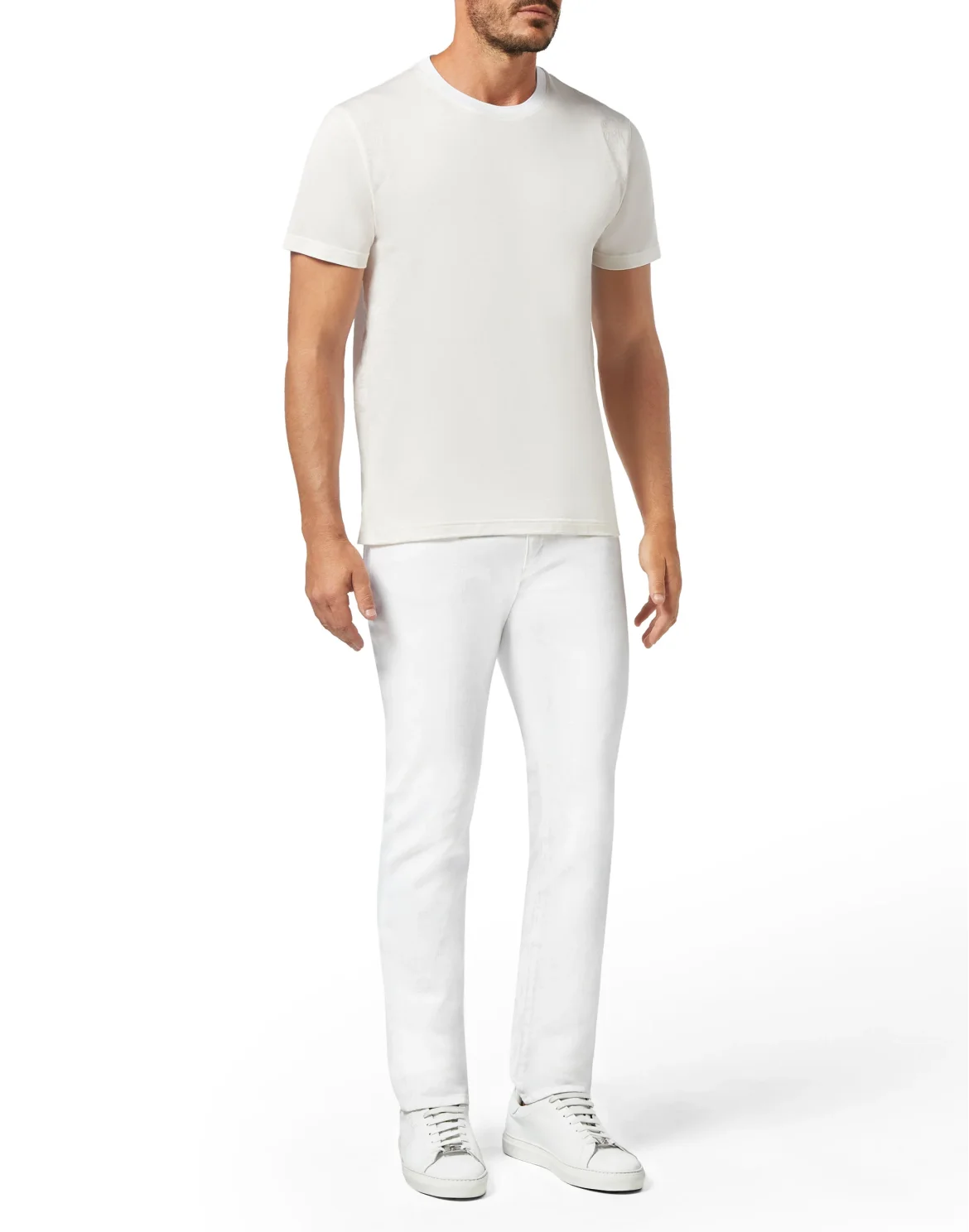 T-shirt Round Neck SS Crest, цвет: Белый