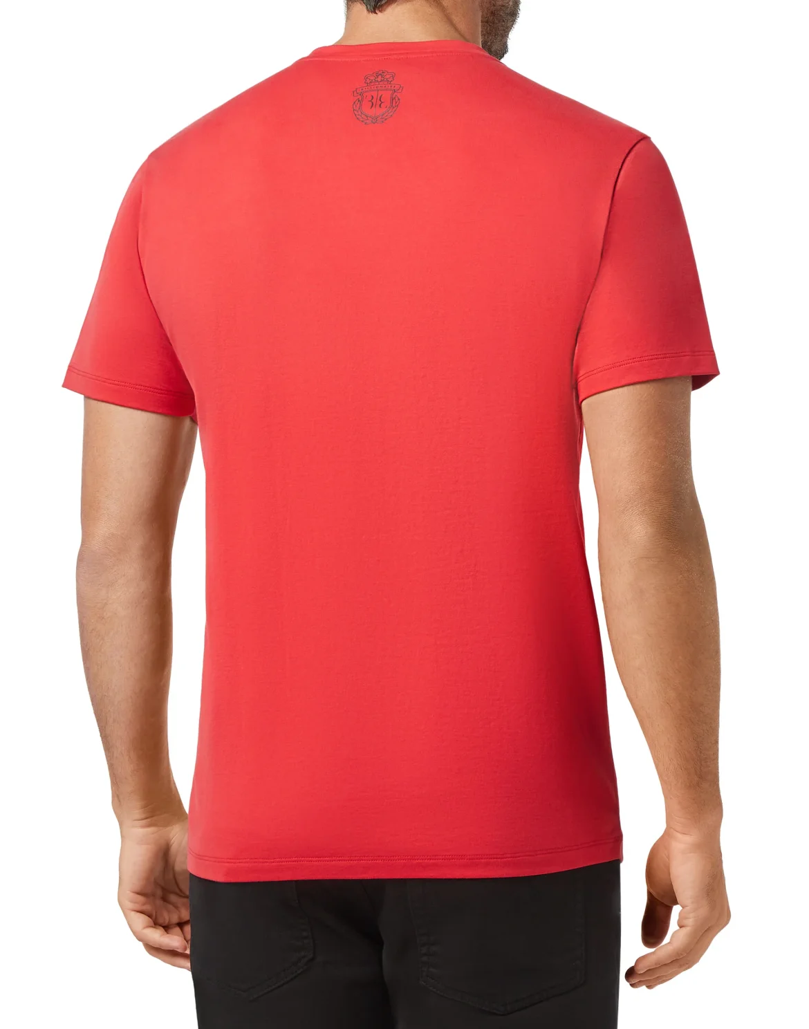 T-shirt Round Neck SS Lion, цвет: Красный