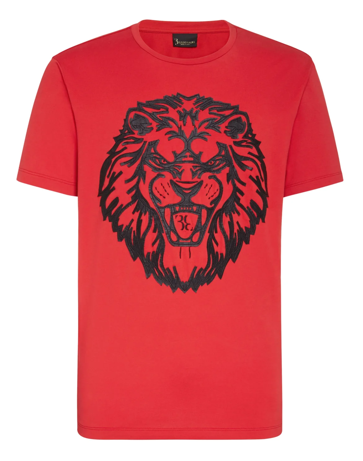 T-shirt Round Neck SS Lion, цвет: Красный
