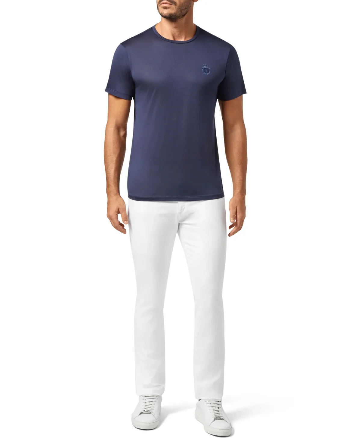 T-shirt Round Neck SS Crest, цвет: Синий