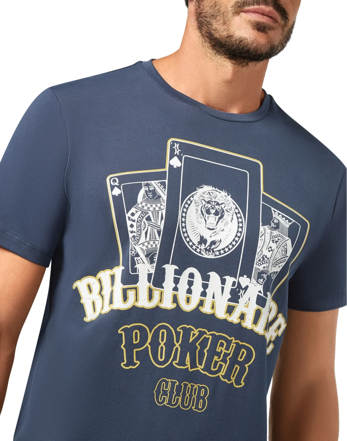 T-shirt Round Neck SS Casinò, цвет: Синий