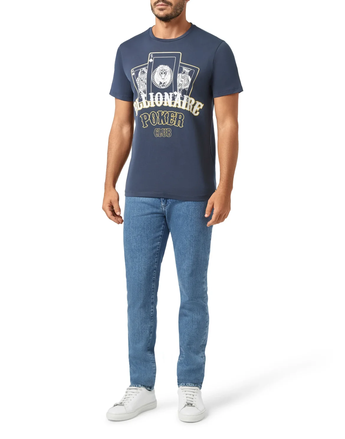 T-shirt Round Neck SS Casinò, цвет: Синий