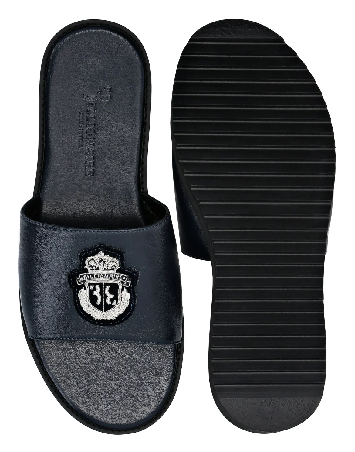 Sandals Flat Crest, цвет: Синий