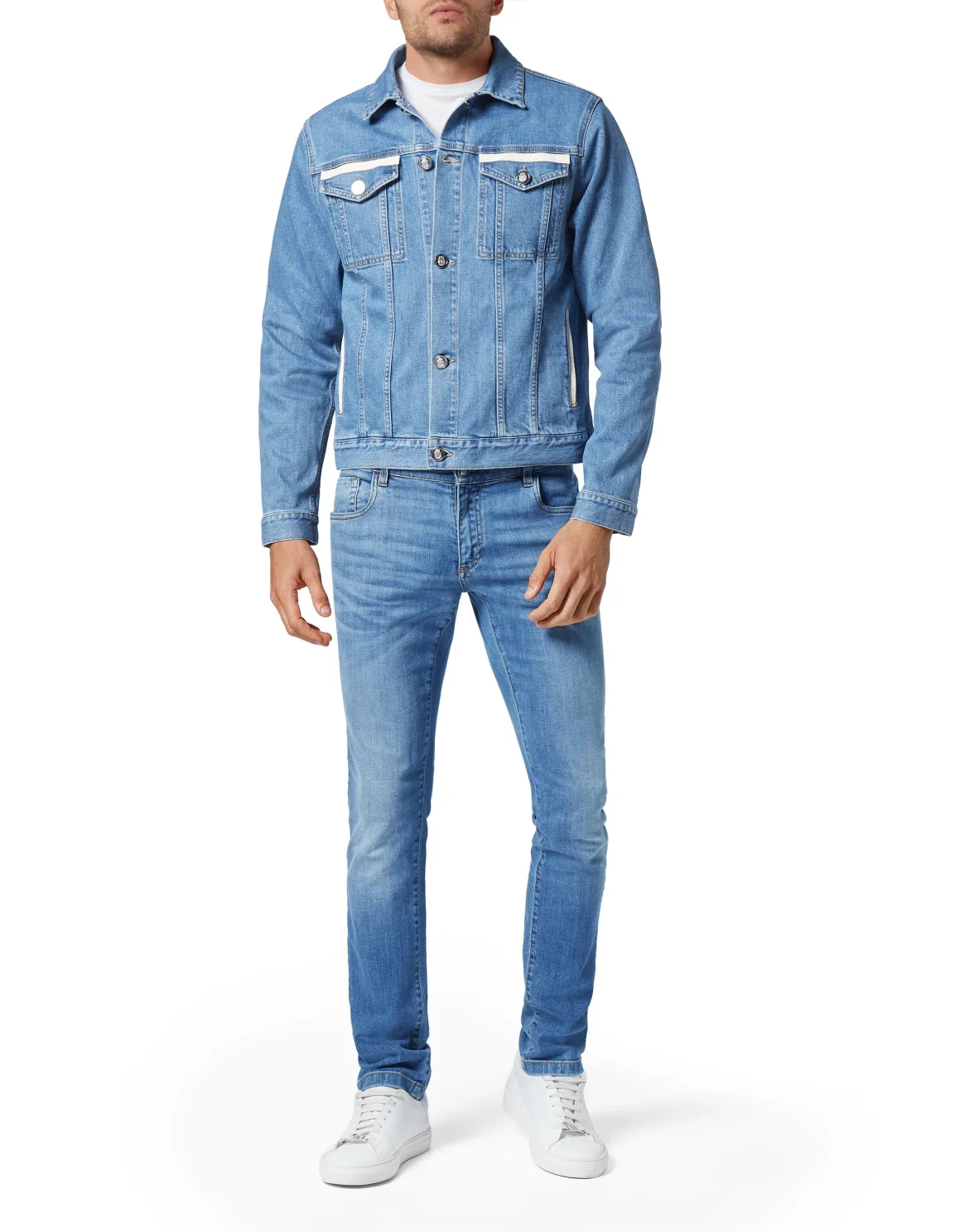 Denim Jacket Istitutional, цвет: Голубой