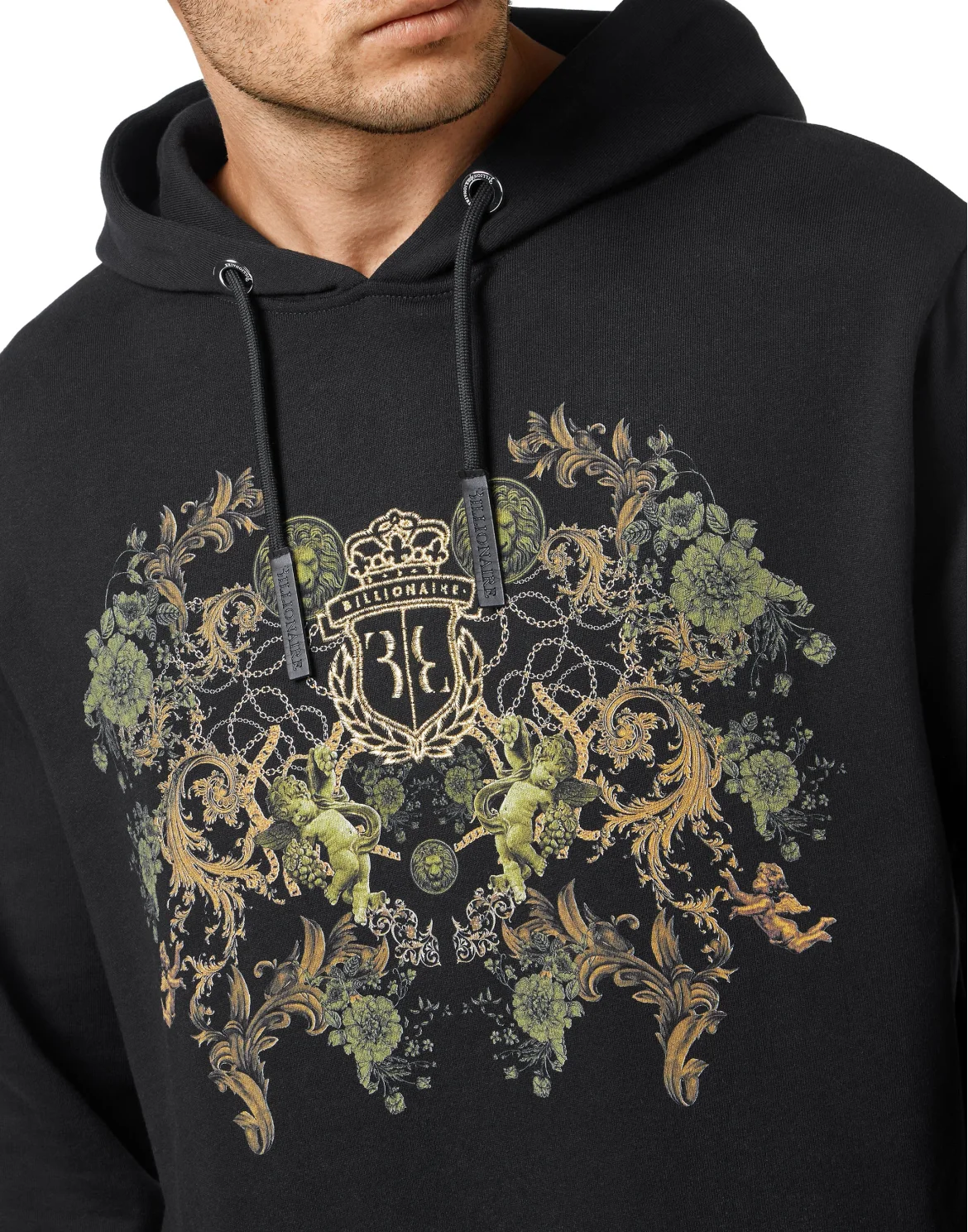 Hoodie Sweatshirt Crest, цвет: Черный