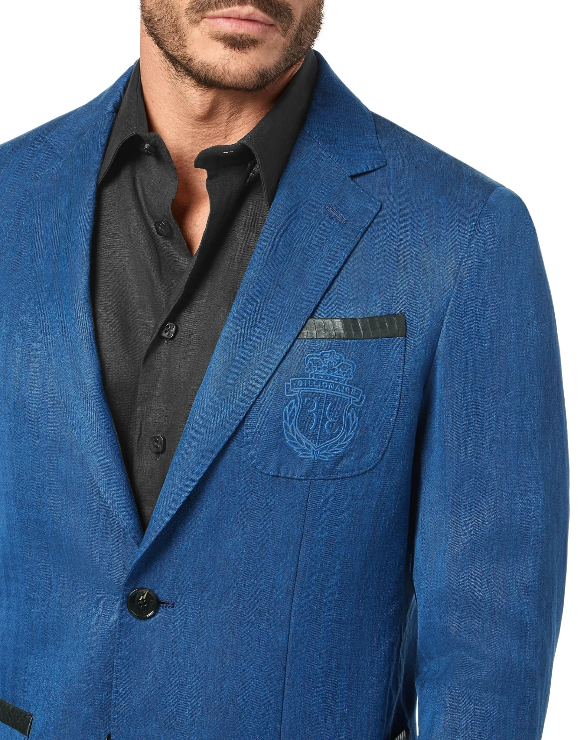 Blazer Tailored Fit, цвет: Голубой