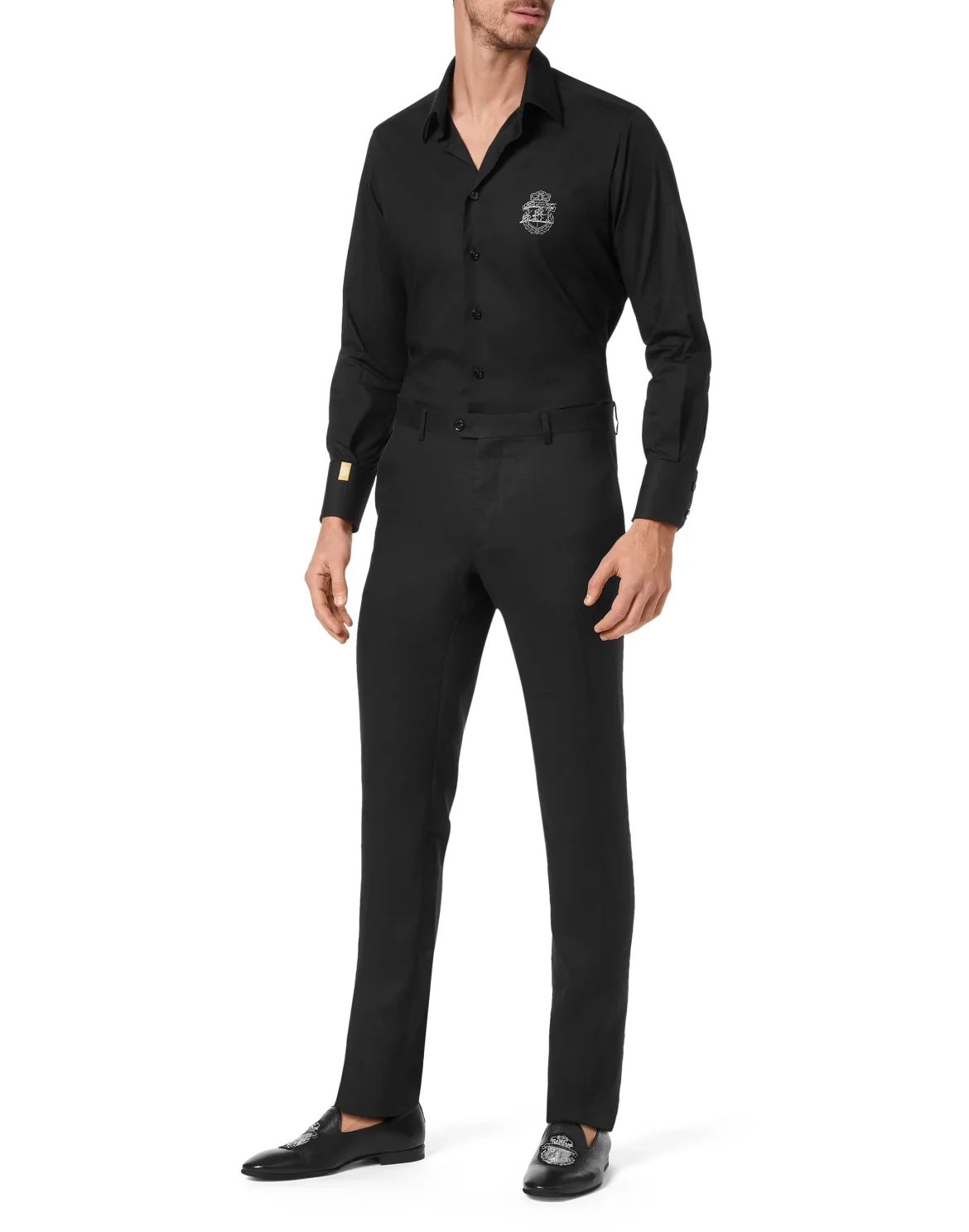 Linen Trousers Tailored Fit, цвет: Черный