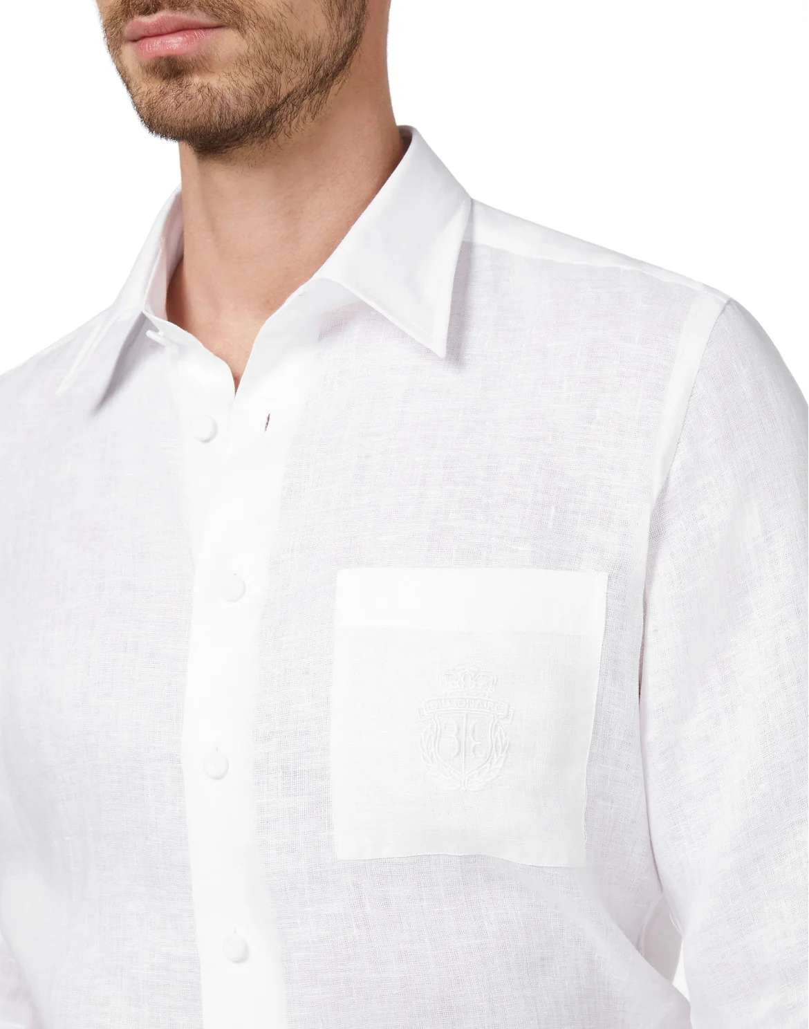 Shirt Gold Cut LS, цвет: Белый