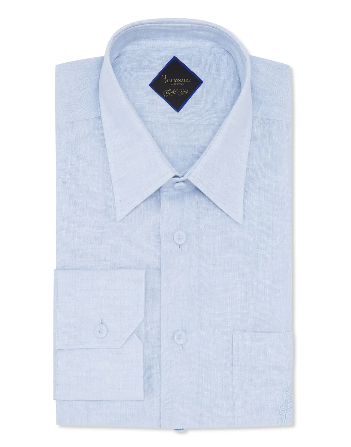 Shirt Gold Cut LS, цвет: Голубой