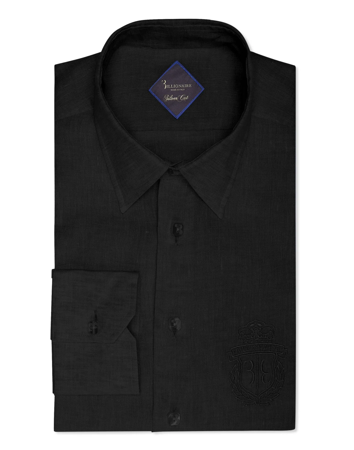 Shirt Silver Cut LS, цвет: Черный
