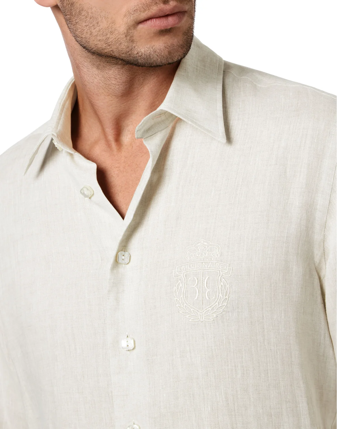 Shirt Silver Cut LS, цвет: Бежевый