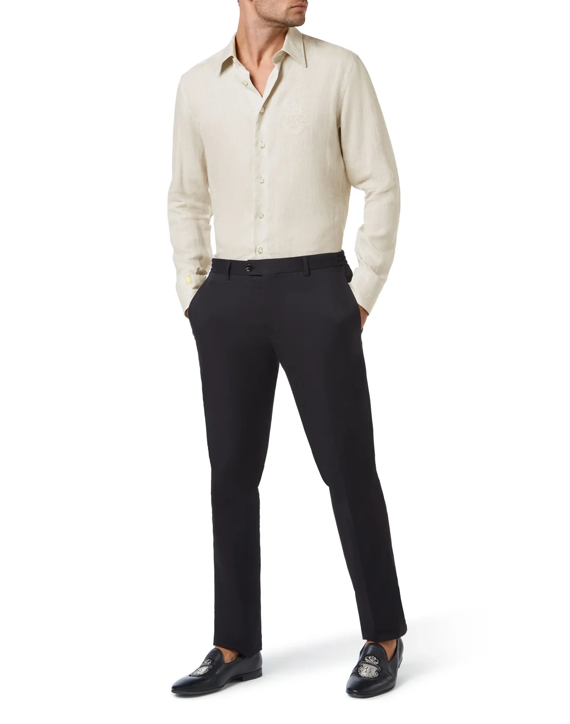 Shirt Silver Cut LS, цвет: Бежевый