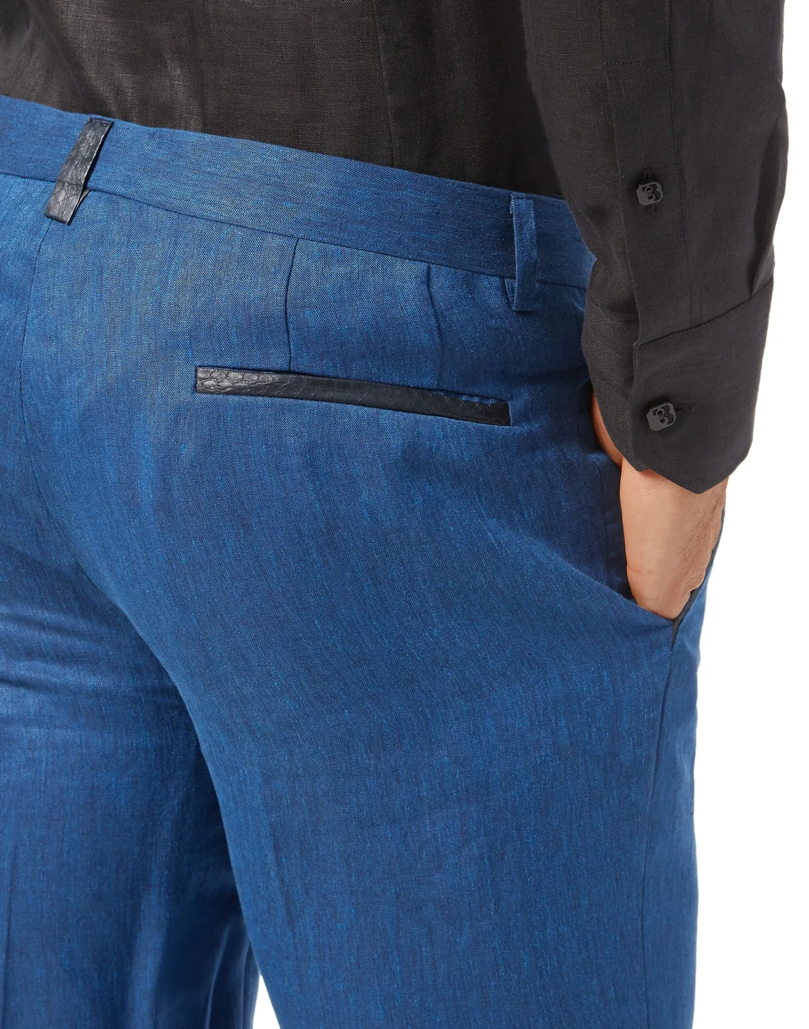 Trousers Tailored Fit, цвет: Голубой