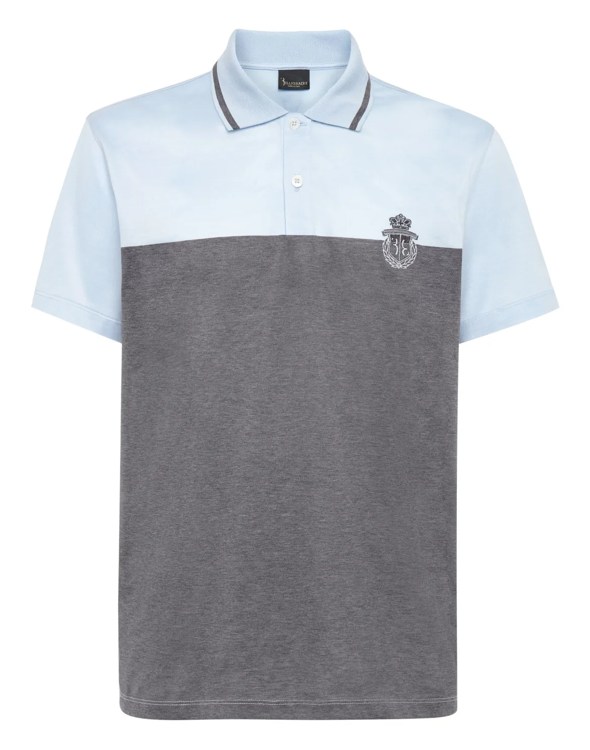 Polo Shirt SS Crest, цвет: Голубой