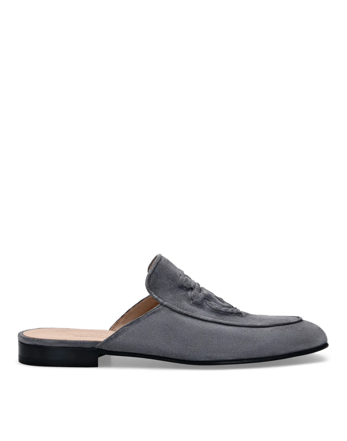 Suede Mules, цвет: Серый