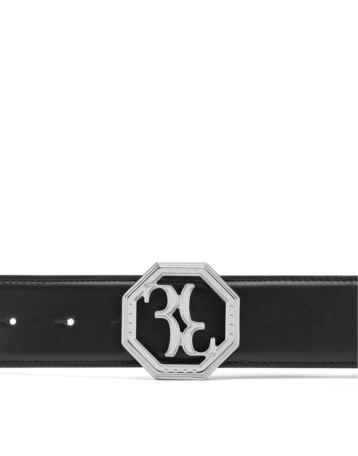 Leather Belt, цвет: Черный