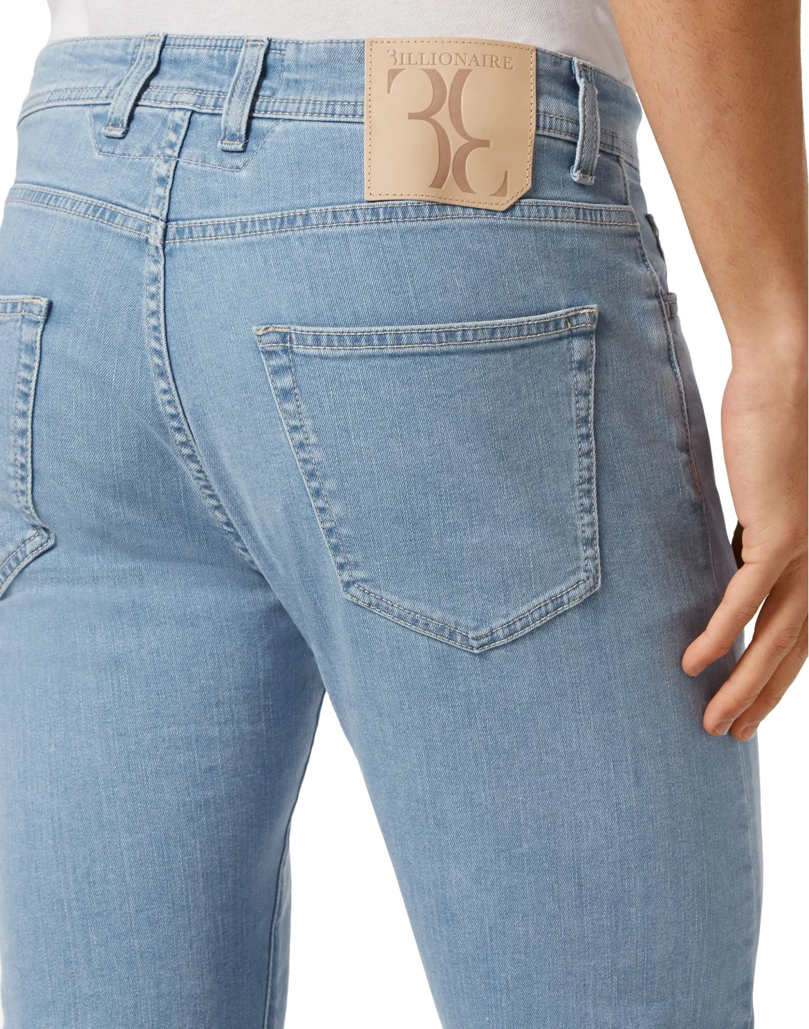Denim Trousers Regular fit, цвет: Голубой
