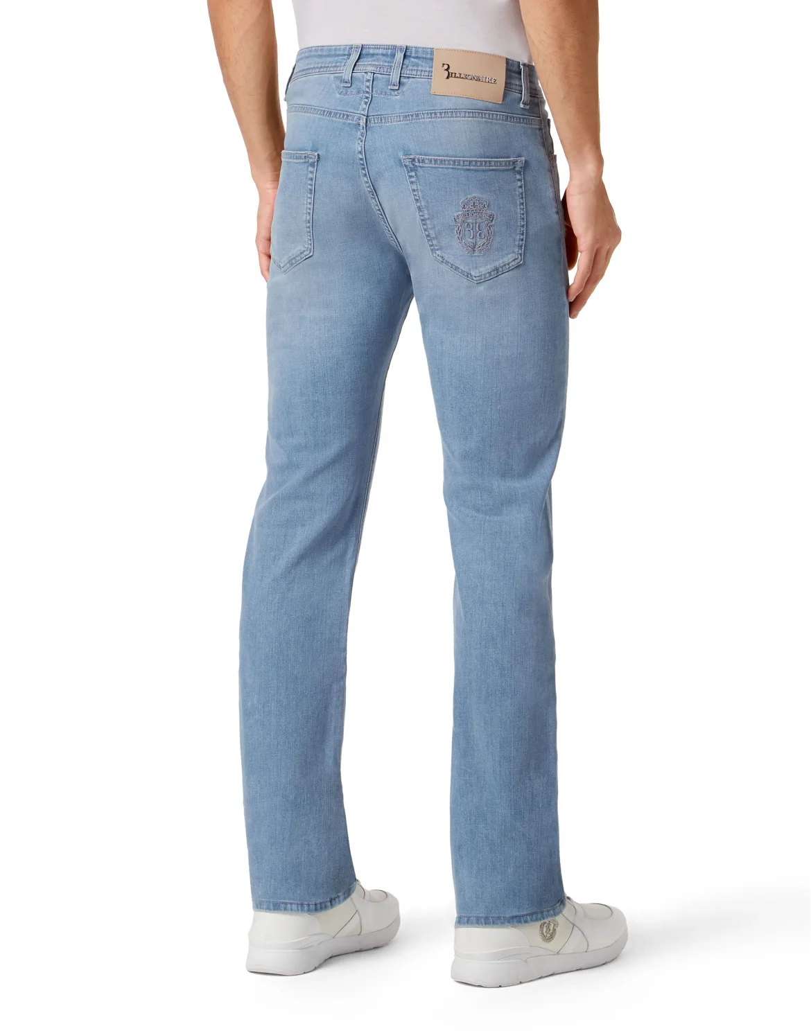 Denim Trousers Regular fit, цвет: Голубой